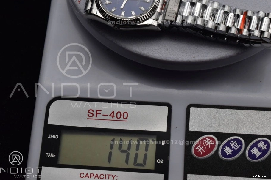 V5 Dial Best 904L (Gain Weight) on Steel Blue President Crystal 36 676 DayDate Edition QF Bracelet SS vr3255 Affordable 0315